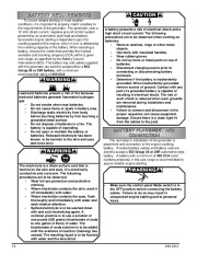 Coleman Powermate PM401211 PM400911 Generator Owners Manual page 16