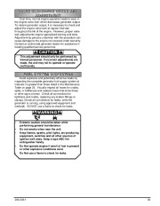 Coleman Powermate PM401211 PM400911 Generator Owners Manual page 33