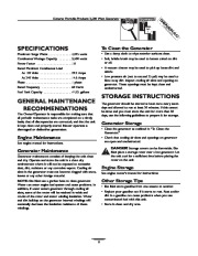 Generac 3500XL Generator Owners Manual page 11