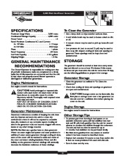 Generac 5000 Generator Owners Manual page 10
