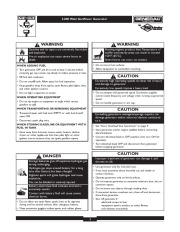 Generac 5000 Generator Owners Manual page 3