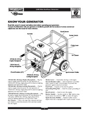 Generac 5000 Generator Owners Manual page 6