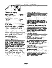 Generac SVP5000 Generator Owners Manual page 10