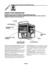 Generac SVP5000 Generator Owners Manual page 4