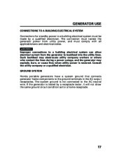 Honda Generator EU1000i Portable Owners Manual page 19