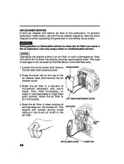 Honda Generator EU1000i Portable Owners Manual page 46