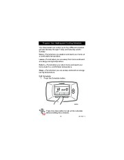 Honeywell RTH7400D Programmable Thermostats Owners Guide page 43