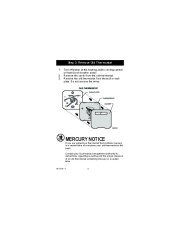 Honeywell RTH7400D Programmable Thermostat Owners Guide page 6