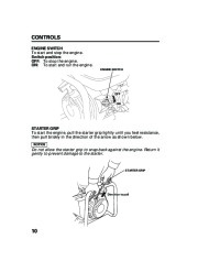 Honda Generator EG5000X Owners Manual page 12