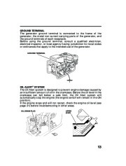 Honda Generator EG5000X Owners Manual page 15