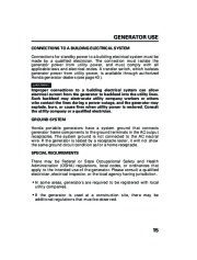 Honda Generator EG5000X Owners Manual page 17