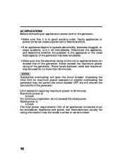 Honda Generator EG5000X Owners Manual page 18
