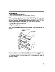 Honda Generator EG5000X Owners Manual page 19