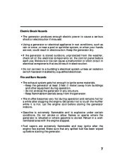 Honda Generator EG5000X Owners Manual page 9
