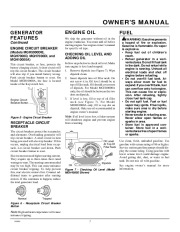 Master HWI MGH 3000 MGH MGH 4000DI MGH MGH5000DI Generator Owners Manual page 7