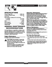 Generac 7500EXL Generator Owners Manual page 13