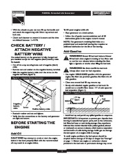 Generac 7500EXL Generator Owners Manual page 5
