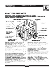 Generac 7500EXL Generator Owners Manual page 6
