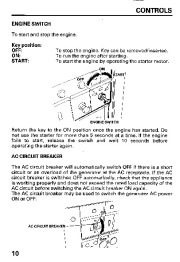 Honda Generator ES6500 Owners Manual page 12