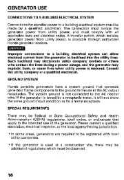 Honda Generator ES6500 Owners Manual page 18