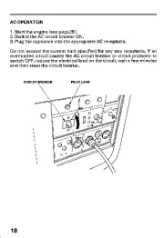 Honda Generator ES6500 Owners Manual page 20
