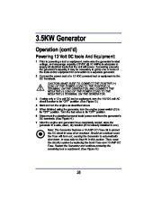 All Power America 3500 APG3008 Generator Owners Manual page 19
