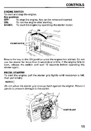 Honda Generator EM5000SX Owners Manual page 13