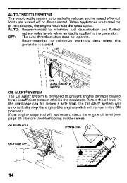 Honda Generator EM5000SX Owners Manual page 16