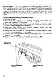 Honda Generator EM5000SX Owners Manual page 24