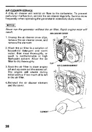 Honda Generator EM5000SX Owners Manual page 40