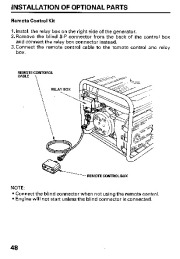 Honda Generator EM5000SX Owners Manual page 50