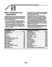 Generac 5500XL Generator Owners Manual page 10