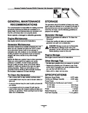 Generac 5500XL Generator Owners Manual page 11