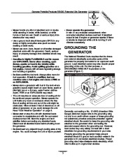 Generac 5500XL Generator Owners Manual page 3