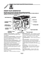 Generac 5500XL Generator Owners Manual page 4