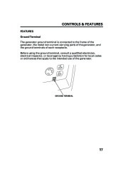 Honda Generator EU3000i Portable Owners Manual page 19