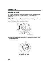 Honda Generator EU3000i Portable Owners Manual page 28