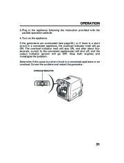 Honda Generator EU3000i Portable Owners Manual page 33