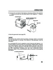 Honda Generator EU3000i Portable Owners Manual page 37