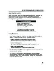 Honda Generator EU3000i Portable Owners Manual page 43