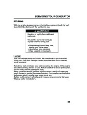 Honda Generator EU3000i Portable Owners Manual page 45