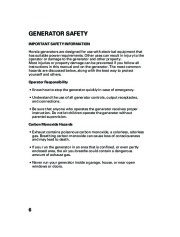 Honda Generator EU3000i Portable Owners Manual page 8
