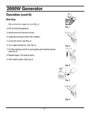 All Power America 2000 APG3010 Generator Owners Manual page 18