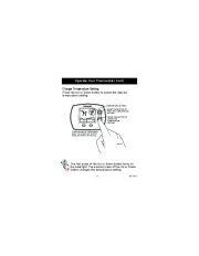 Honeywell TH5110D Non-programmable Thermostat Operating Instructions page 8