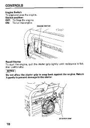 Honda Generator EB5000S Owners Manual page 12
