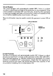 Honda Generator EB5000S Owners Manual page 16