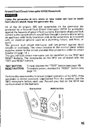 Honda Generator EB5000S Owners Manual page 17
