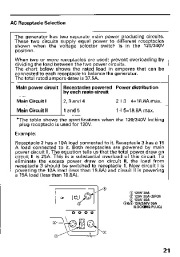 Honda Generator EB5000S Owners Manual page 23