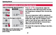 Honeywell PRO TH4110B Programmable Thermostat Operating Manual page 14