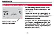 Honeywell PRO TH4110B Programmable Thermostat Operating Manual page 16